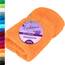 Lashuma kleines Kinder Duschhandtuch 50x100 cm, Linz Baumwollhandtuch Orange - Blut