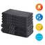 Lavea® 6-teiliges Handtuch Set, 100% Baumwolle - 4 Handtücher 50x100 cm & 2 Duschtücher 70x140 cm, weich, saugstark & pflegeleicht, Flauschiges Badehandtuch Set für Bad & Spa, Anthrazit