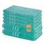 Lavea® 6-teiliges Handtuch Set, 100% Baumwolle - 4 Handtücher 50x100 cm & 2 Duschtücher 70x140 cm, weich, saugstark & pflegeleicht, Flauschiges Badehandtuch Set für Bad & Gäste, Türkis