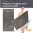 Lashuma Herren Handtuch Grau - Dunkel, Linz Frottierhandtuch 50x100 cm 100% aus Baumwolle