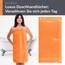 Lashuma Frottee Duschtuch 70x140 cm, Linz Fitness Handtuch Orange - Blut, Badetuch Urlaub