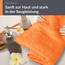 Lashuma Frottee Duschtuch 70x140 cm, Linz Fitness Handtuch Orange - Blut, Badetuch Urlaub