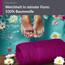 Lashuma Duschtuch Lila - Orchidee, Linz XXL Handtuch 70x140 cm, Badehandtuch Strand