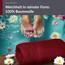 Lashuma Wellness Handtuch Dame 70x140 cm,Linz Liegetuch für Liegestuhl Rot - Rubin