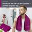 Lashuma 2er Badezimmer Frottee Handtuch Set Lila - Orchidee, Linz extra weiche Baumwollhandtücher 50x100 cm