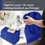 Lashuma 4 teiliges Gästetuch Set - Frottee Serie Linz - WC Handtücher Klein 30x50 - Gästehandtuch Königs Blau