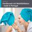 Lashuma Flauschiges Handtuchset Blau - Aquamarin, Linz 2X Fitness Handtücher 50x100 cm