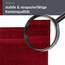 Lashuma 6er Set Frottee Seiftuch 30x30 cm, Linz Gästehandtücher Set Rot - Rubin