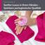 Lashuma 4X Gästehandtuch weich 30x50, Linz Handtücher Set flauschig, Händehandtücher Purpur