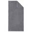 Dyckhoff Handtuchset Brillant, 2 Badetücher 70 x 140 cm und 4 Handtücher 50 x 100 cm, 6-teilig, grau