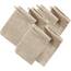 Erwin Müller Waschhandschuh Heidelberg 6er- Pack, 100% Baumwolle beige Größe 15x21 cm - weiche Qualität, saugstark und strapazierfähig - praktisch durch Schlaufe