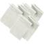 Erwin Müller Waschhandschuh Heidelberg 6er- Pack, 100% Baumwolle Creme Größe 15x21 cm - weiche Qualität, saugstark und strapazierfähig - praktisch durch Schlaufe
