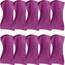 Erwin Müller Gästetuch Heidelberg 10er- Pack, 100% Baumwolle Fuchsia Größe 30x50 cm - weiche Qualität, saugstark und strapazierfähig - praktisch durch Schlaufe