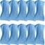 Erwin Müller Gästetuch Heidelberg 10er- Pack, 100% Baumwolle hellblau Größe 30x50 cm - weiche Qualität, saugstark und strapazierfähig - praktisch durch Schlaufe