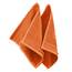 Erwin Müller Seiftuch Heidelberg 2er- Pack 100% Baumwolle orange Größe 30x30 cm - leichte Qualität, saugstark, schnelltrocknend, kompakt - ideal für Sport, Strand, Reisen (weitere Farben)