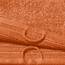 Erwin Müller Gästetuch Heidelberg 2er- Pack 100% Baumwolle orange Größe 30x50 cm - leichte Qualität, saugstark, schnelltrocknend, kompakt - ideal für Sport, Strand, Reisen