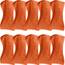 Erwin Müller Gästetuch Heidelberg 10er- Pack, 100% Baumwolle orange Größe 30x50 cm - weiche Qualität, saugstark und strapazierfähig - praktisch durch Schlaufe