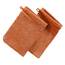 Erwin Müller Waschhandschuh Heidelberg 2er- Pack, 100% Baumwolle Terra Größe 15x21 cm - weiche Qualität, saugstark und strapazierfähig - praktisch durch Schlaufe (weitere Farben)