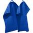 REDBEST Seiftuch New York 2er- Pack Royalblau Größe 30x30 cm - leichte, weiche Qualität, saugstark, sehr strapazierfähig, 100% Baumwolle