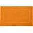 REDBEST Duschvorlage, Badteppich New York orange Größe 50x80 cm - saugstark, sehr strapazierfähig, hautsympathisch, trittweich, 100% Baumwolle