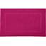 REDBEST Duschvorlage, Badteppich New York Fuchsia Größe 50x80 cm - saugstark, sehr strapazierfähig, hautsympathisch, trittweich, 100% Baumwolle