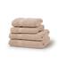 TRAMAS+ 4er-Set Premium Handtücher 700 g, 100% Baumwolle, 2 Handtücher 50x100 cm und 2 Badetücher 70x140 cm, extra weich, schnelltrocknend und sehr saugfähig - Sand