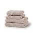 TRAMAS+ 4er-Set Premium Handtücher 700 g, 100% Baumwolle, 2 Handtücher 50x100 cm und 2 Badetücher 70x140 cm, extra weich, schnelltrocknend und sehr saugfähig - Perlgrau