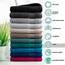 DoubleDry Handtücher Set 12-50 X 100 cm, Flauschige Badehandtücher, Duschhandtücher aus 100% Baumwolle (Oeko-TEX MIG Certified)- 500 g/m², Handtücher für Fitnessstudio, Spa & Strand (Bordeaux)