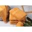 DoubleDry Große Handtücher Set 6-70 X 140cm, Flauschige Badehandtücher, Duschhandtücher aus 100% Baumwolle (Oeko-TEX MIG Certified)- 500 g/m², Große Handtücher für Bad und Dusche - Ochergelb