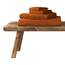 Schiesser Handtuchset Skyline Color - 4-teilig - 50 x 100 cm - Terrakotta