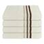 Schiesser Handtuchset Skyline Color - 4-teilig - 50 x 100 cm - Creme