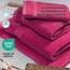 DoubleDry Große Handtücher Set 6-70 X 140cm, Flauschige Badehandtücher, Duschhandtücher aus 100% Baumwolle (Oeko-TEX MIG Certified)- 500 g/m², Große Handtücher für Bad und Dusche - Rosa