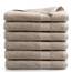 DoubleDry Große Handtücher Set 6-70 X 140cm, Flauschige Badehandtücher, Duschhandtücher aus 100% Baumwolle (Oeko-TEX MIG Certified)- 500 g/m², Große Handtücher für Bad und Dusche (Beige Taupe)