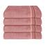 Schiesser Handtuchset Skyline Color - 4-teilig - 50 x 100 cm - Altrosa