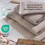 DoubleDry Große Handtücher Set 6-70 X 140cm, Flauschige Badehandtücher, Duschhandtücher aus 100% Baumwolle (Oeko-TEX MIG Certified)- 500 g/m², Große Handtücher für Bad und Dusche (Beige Taupe)