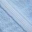 Superior - 6-teiliges Gesichtshandtuchset, Baumwolle, hellblau, 900 g