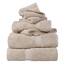 Superior 900 Madison TS Handtuch-Set, Baumwolle, Stein, 6 Piece Towel