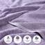 Superior NS Towel Parent Handtuch-Set, Baumwolle, violett, 3PC