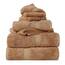 Superior - 6-teiliges Handtuchset, 900 Gramm, Baumwolle, rostfarben