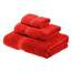 Superior - 3-teiliges Handtuchset, Baumwolle, rot, 900 Gramm