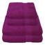 Julie Julsen 4 TLG Handtuchset 2 Badetücher 2 Handtücher Reine Baumwolle über 30 Farben Fuchsia