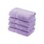 Superior Handtücher aus ägyptischer Baumwolle, 4er-Set, ultraweiche Handtücher, Dickes Plüsch, saugfähig, schwer, Gästebad, Hotel, Spa, Badezimmer, Duschbasics, Lila