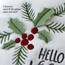 SKL Home Hello Winter Holly 3D Badetuch (2er-Pack)