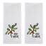 SKL Home Hello Winter Holly 3D Badetuch (2er-Pack)