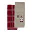 SKL Home GNOME Holiday (Skl) Handtuch (2er-Pack), Taubengrau