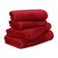 Möve Handtuchset New Classic 4-TLG Handtücher - 2X 50x100cm + 2X 67x140cm, 100% Baumwolle, Ruby