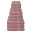Julie Julsen 9 TLG Handtuchset 3 Badetücher 3 Handtücher 3 Gästetücher Reine Baumwolle über 30 Farben Pastell Rosa