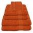 Julie Julsen 6 TLG Handtuchset 2 Badetücher 2 Handtücher + 2 Waschhandschuhe gratis Reine Baumwolle über 30 Farben Terracotta