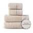 casaviva – Handtücher Set 100% hochwertige Baumwolle 750 g/m², Oeko-Tex Badehandtücher, extra kuschelig und saugfähig - 6-teiliges Handtuchset - Beige Turteltaube