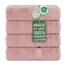 Chakir Turkish Linens | Hotel- & Spa-Qualität 100% Baumwolle Premium türkische Handtücher | weich und saugfähig (4-teilige Badetücher, Rosa)